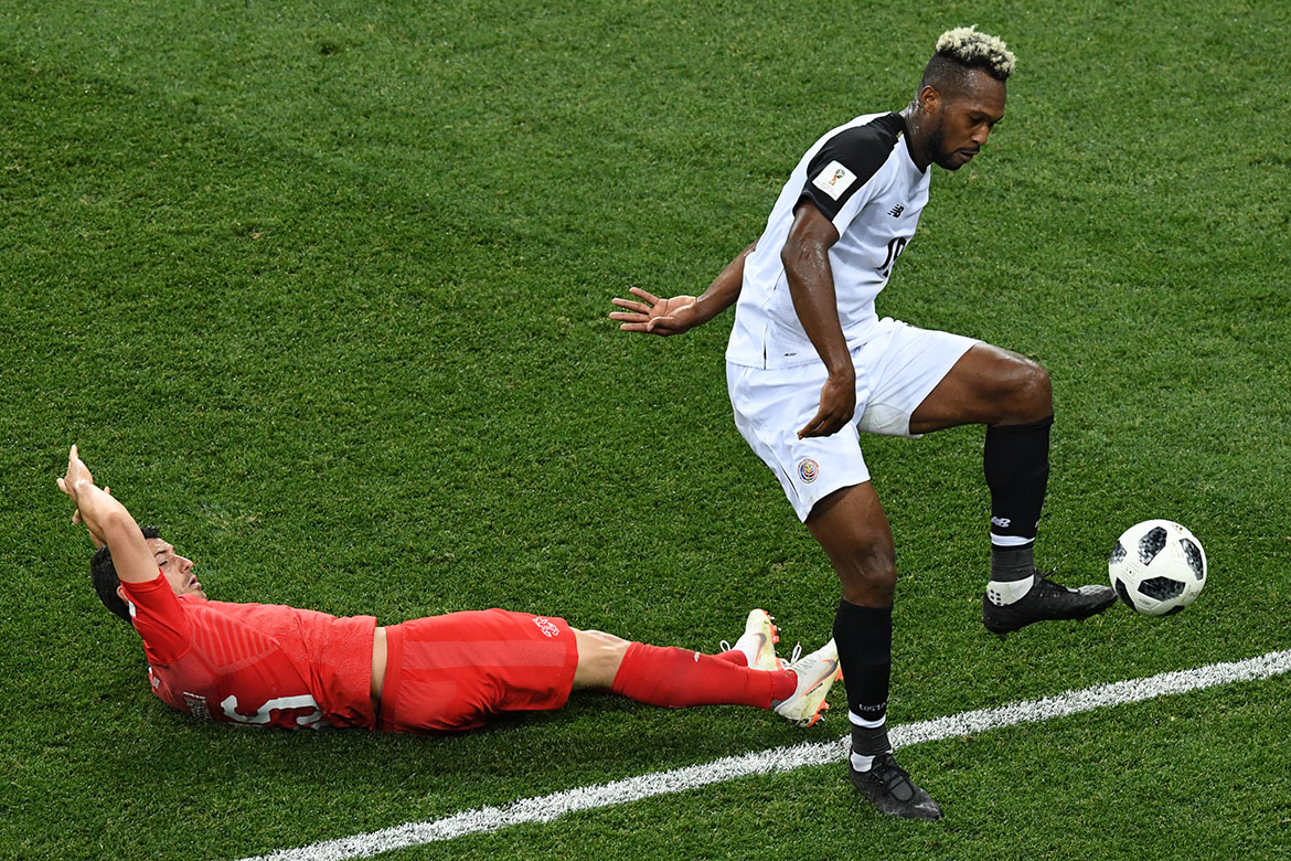 Suíça só empata com a Costa Rica, avança como vice-líder e vai encarar a Suécia