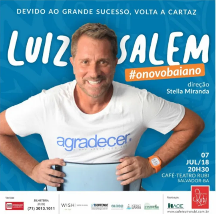 Personagem de Luiz foi inspirado em histórias reais