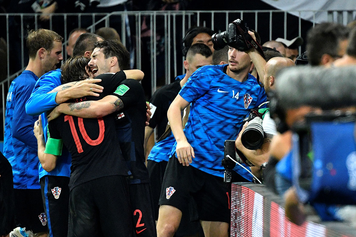De virada, Croácia bate Inglaterra e pela 1ª vez avança à final da Copa do Mundo