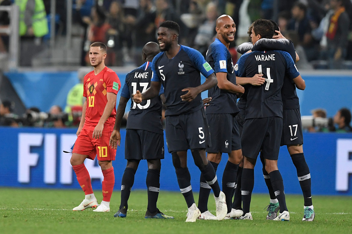 França vence Bélgica, encerra o sonho dos algozes do Brasil e vai à final da Copa