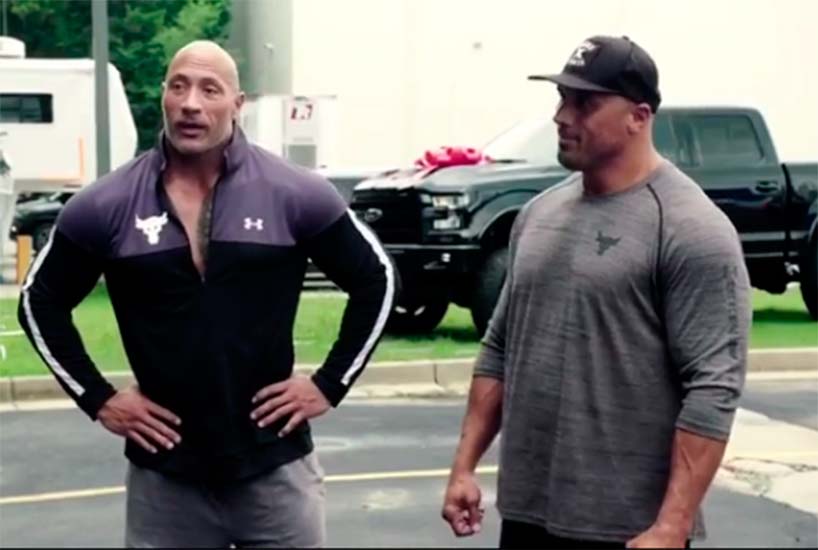 Dwayne Johnson dá carro de presente para seu dublê há 17 anos - Notícias de  cinema - AdoroCinema