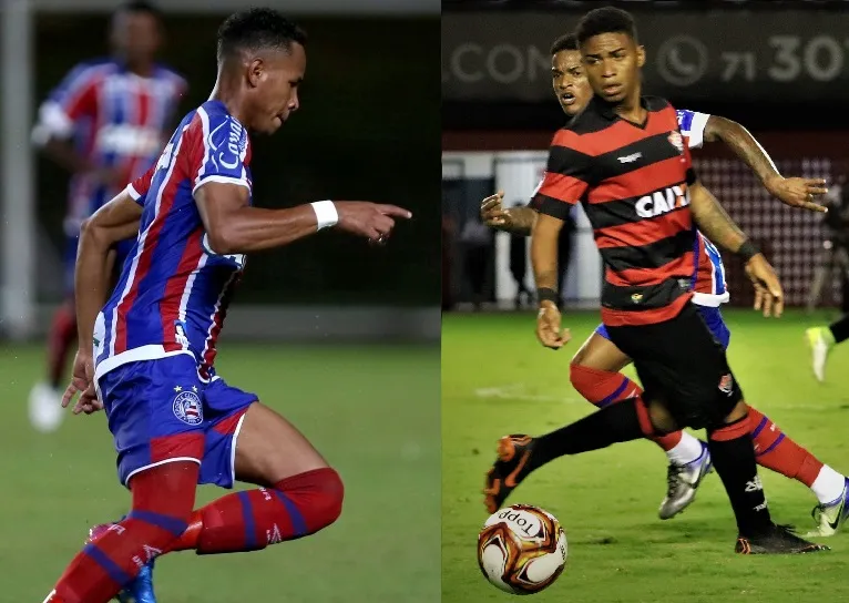 Edimundo (Bahia) e Ruan (Vitória) contam como começaram no futebol e dos anseios da base
