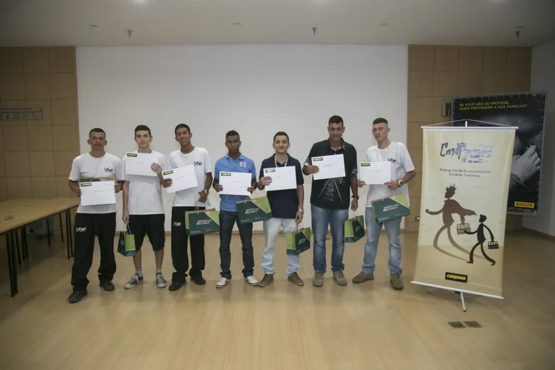 Projeto Jovens Campeões teve a primeira edição em Campinas (SP)