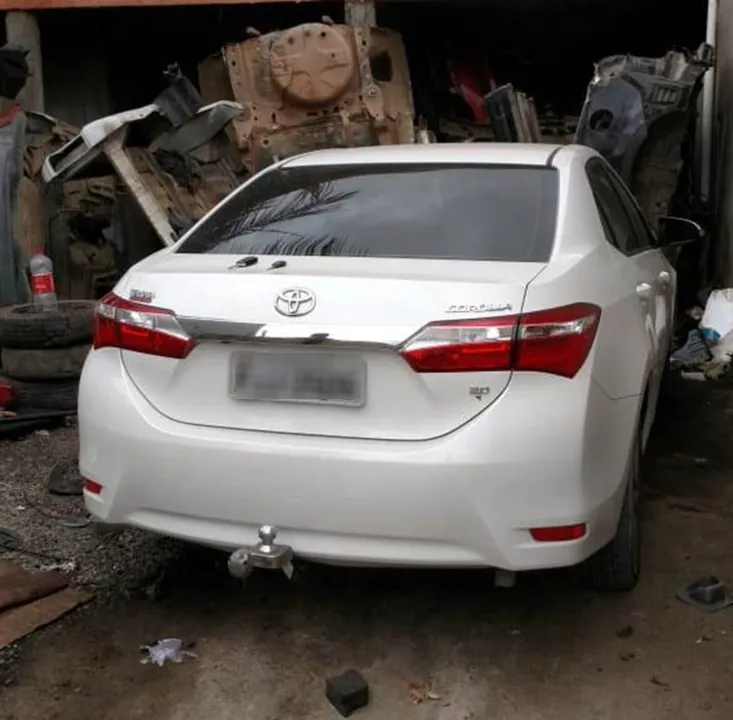 Carro foi encontrado em um desmanche no município de Santo Estevão