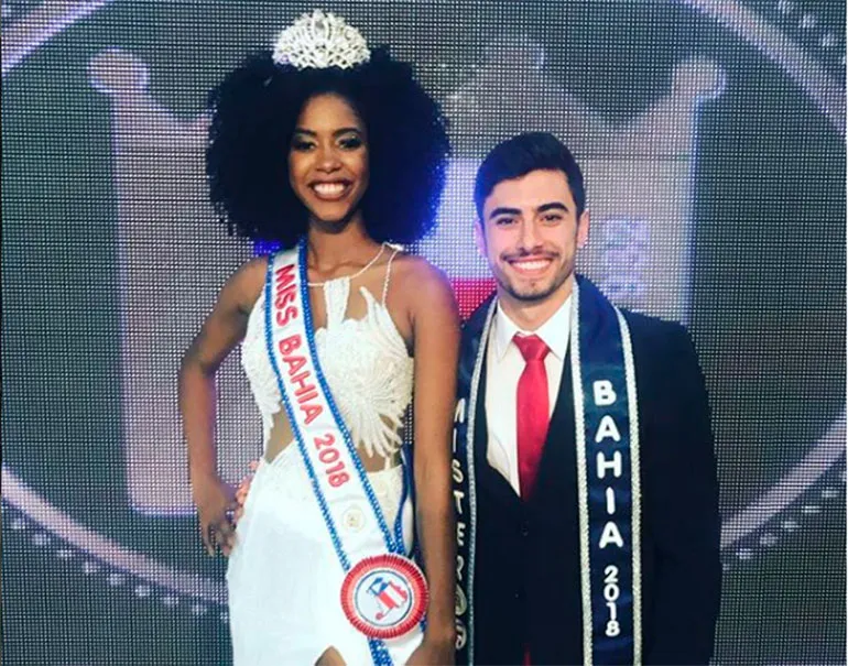 Dupla vai disputar o Miss e Mister Brasil 2018 em dezembro, na cidade de São Paulo