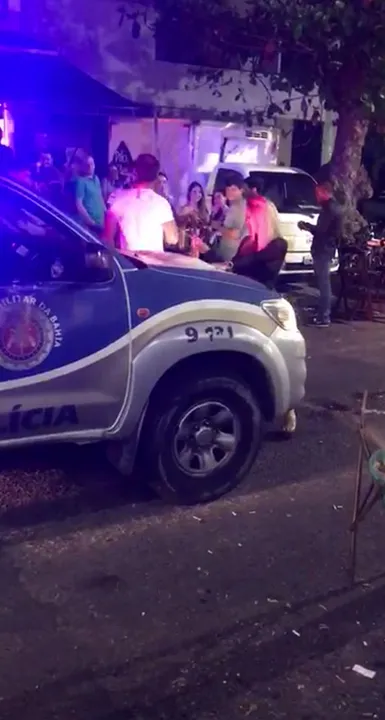 O local é 'point' de muitos jovens nas noites de Salvador