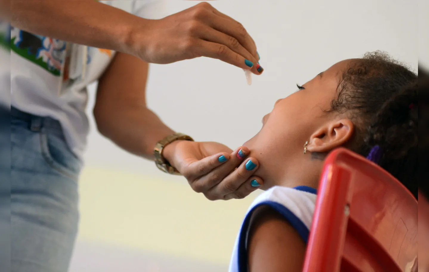Meta é imunizar 95% das crianças de um a menores de cinco anos