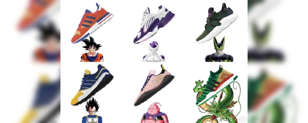 Sapato dragon ball z hot sale adidas