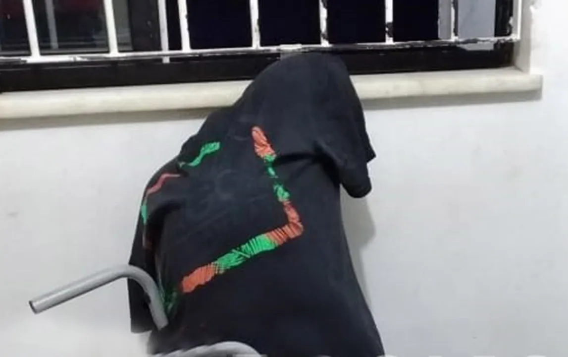 O suspeito foi preso após denúncias