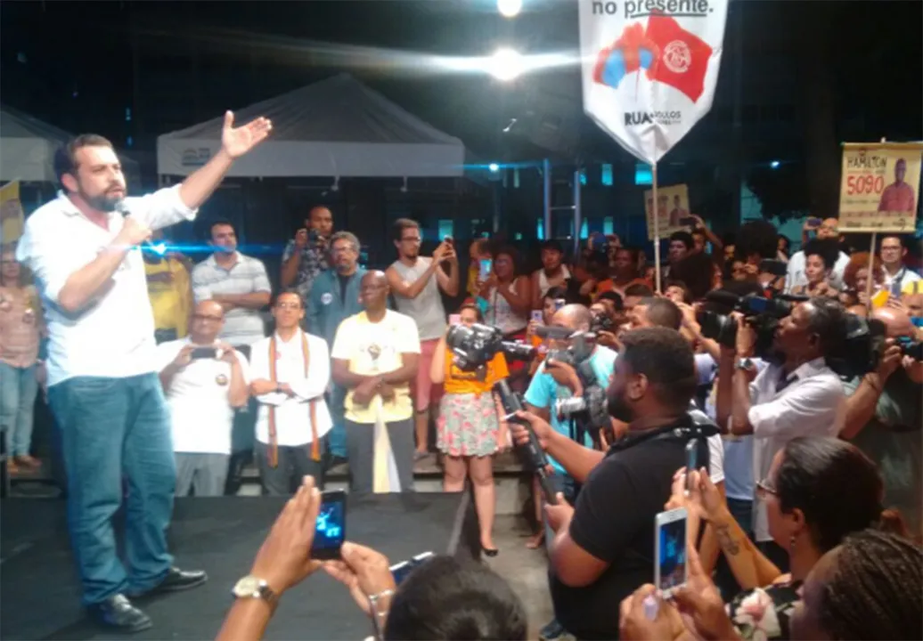 Candidato não explicou o motivo do atraso