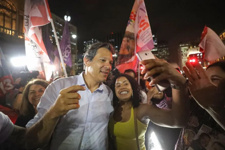 Candidato petista fez sinalizações ao eleitorado feminino durante evento