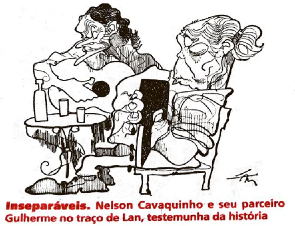 “Botei um CD do Nelson Cavaquinho na vitrola e tirei do baú uma entrevista que fiz há 20 anos com seu parceiro Guilherme de Brito”