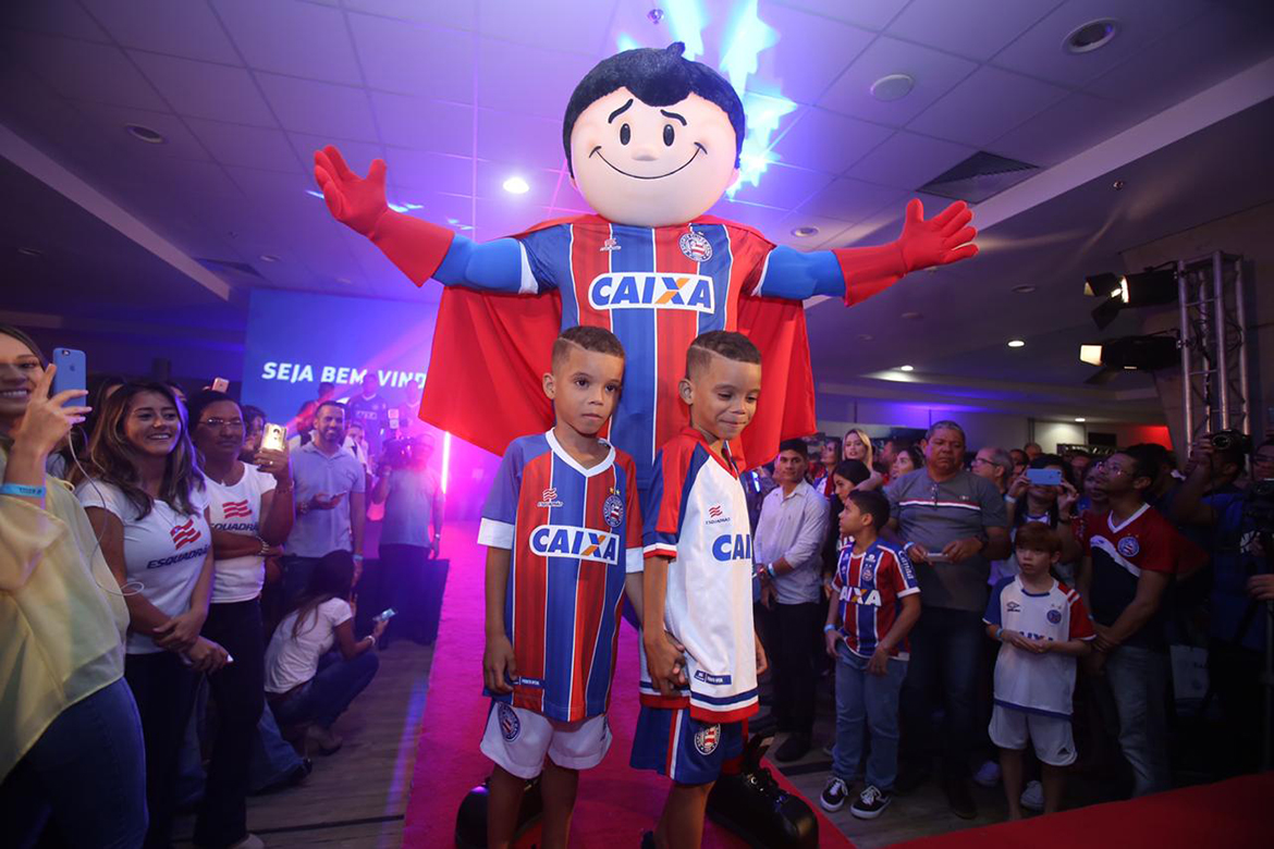 Com marca própria, Bahia lança novos uniformes na Fonte