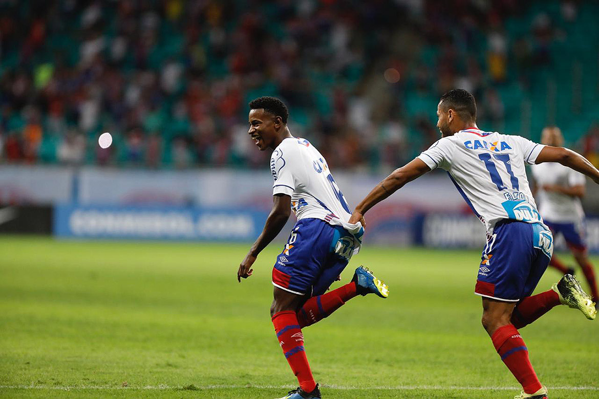 Bahia derrota o Botafogo e abre vantagem na Sul-Americana