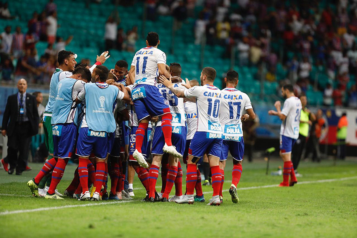 Bahia derrota o Botafogo e abre vantagem na Sul-Americana