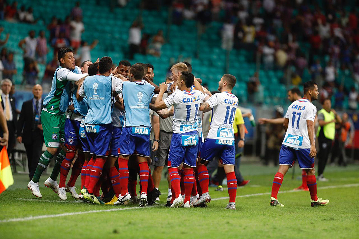 Bahia derrota o Botafogo e abre vantagem na Sul-Americana