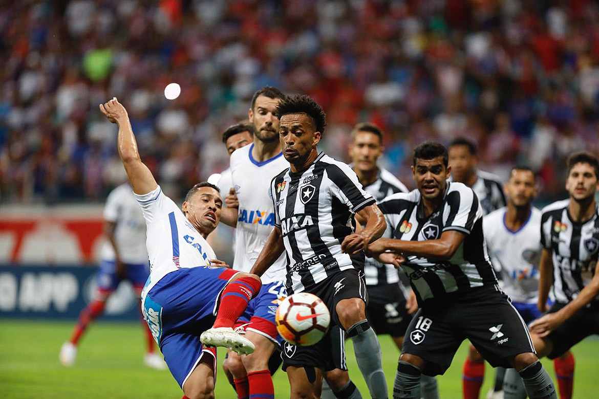 Bahia derrota o Botafogo e abre vantagem na Sul-Americana
