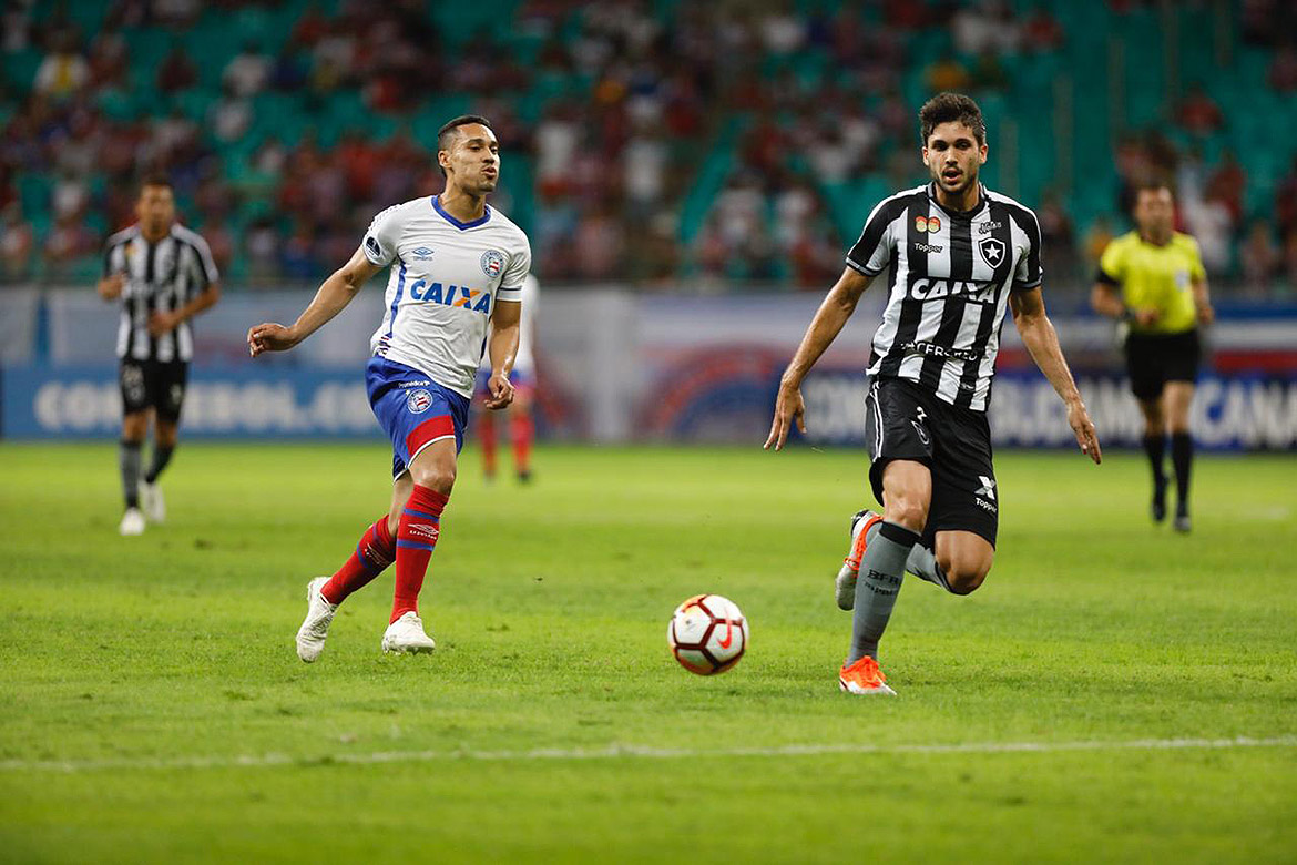 Bahia derrota o Botafogo e abre vantagem na Sul-Americana