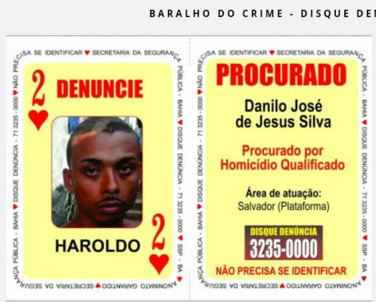 Haroldo possuía um mandado de prisão em aberto