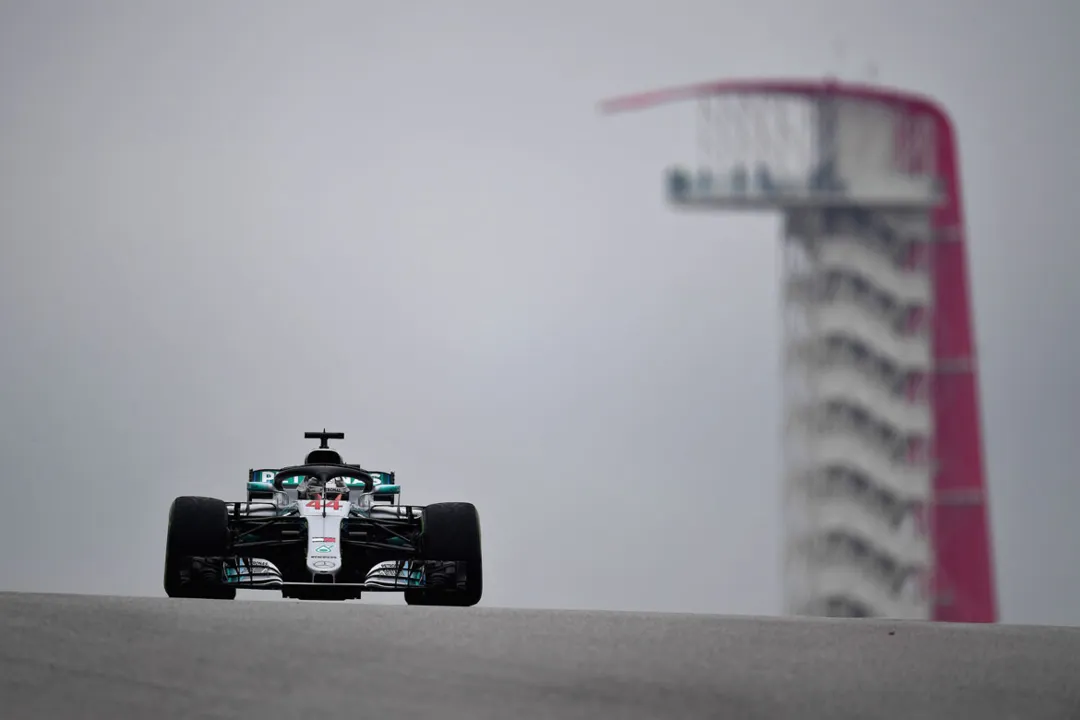 O líder da temporada pela Mercedes só precisou de uma volta em ritmo forte para registrar o melhor tempo, com 1min48s716