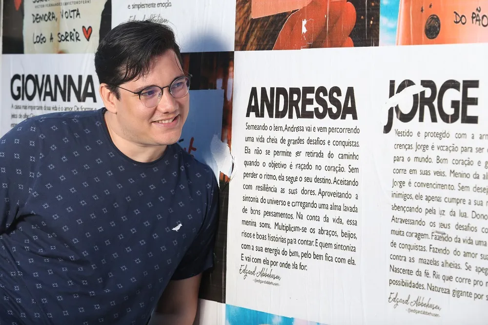 Edgard Abbehusen vive em Muritiba e tem 480 mil seguidores