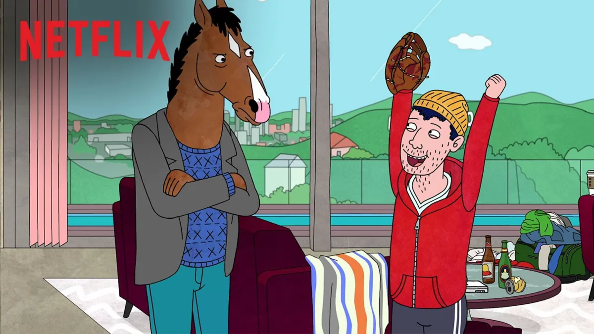 Bojack é uma das séries que seguem o estilo adulto