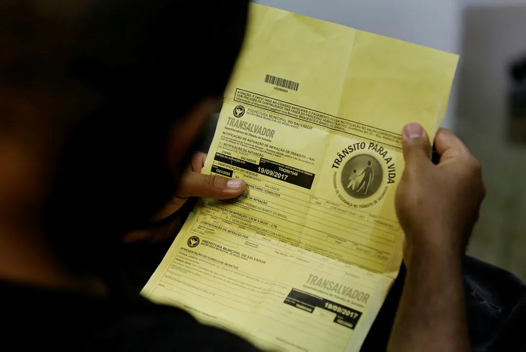 As multas também podem ser pagas no Banco do Brasil, Caixa Econômica e Bradesco