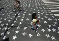 PT será acionado pela prefeitura por pintura em asfalto com marca do partido