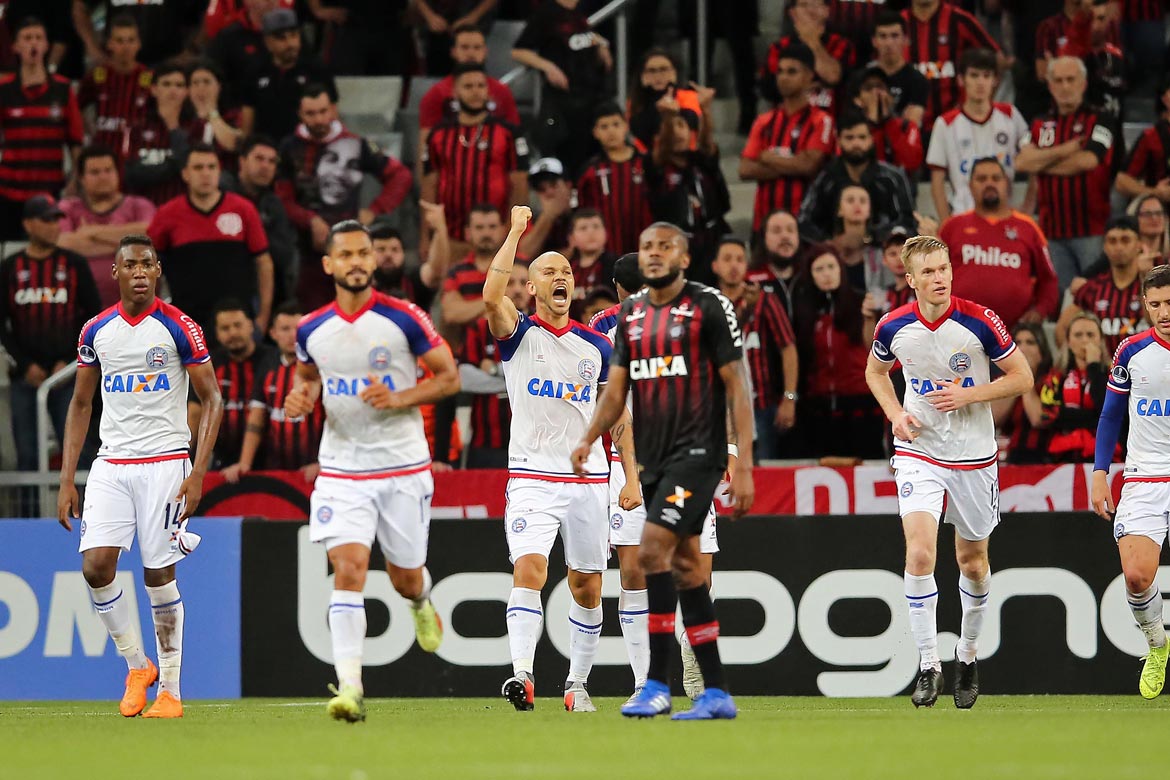 Bahia devolve 1 a 0 no Atlético-PR, mas perde nos pênaltis e dá adeus à Sul-Americana