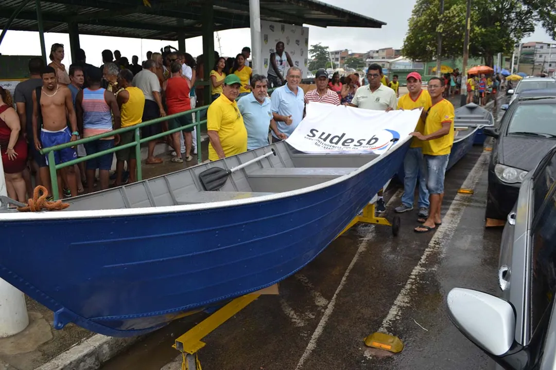 A entrega foi feita pela Superintendência dos Desportos do Estado da Bahia