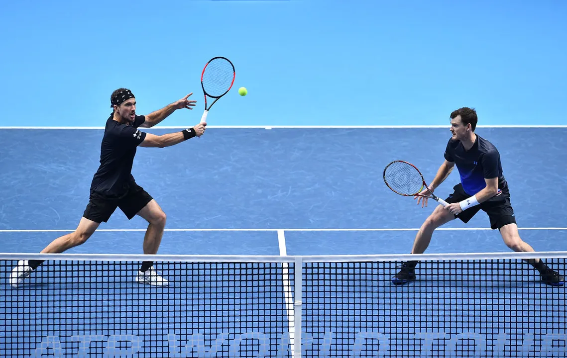 A dulpa formada pelo brasileiro Bruno Soares e o britânico Jamie Murray está invicta no torneio