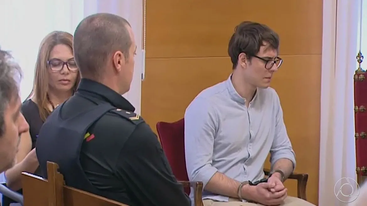 Réu confesso, Patrick Nogueira, de 22 anos, recebeu a pena máxima prevista no Código Penal espanhol