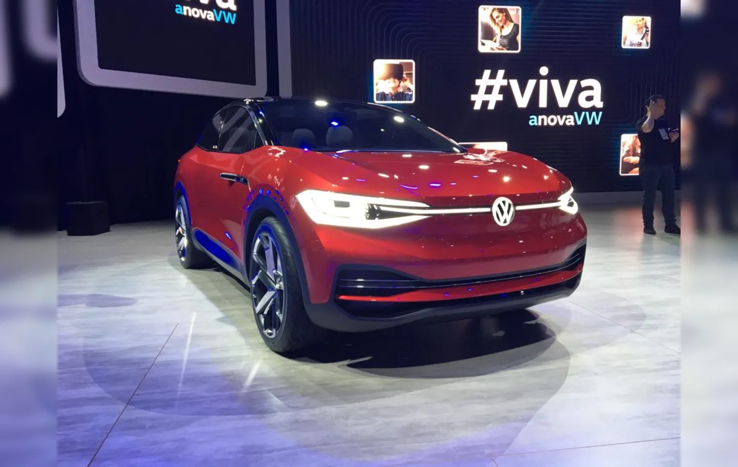 Volkswagen apresentou o ID Crozz um crossover, cupê e elétrico