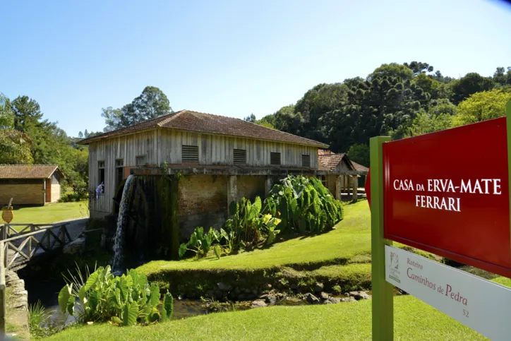 Casa da Erva Mate Ferrari, Caminhos de Pedra em Bento Gonçalves