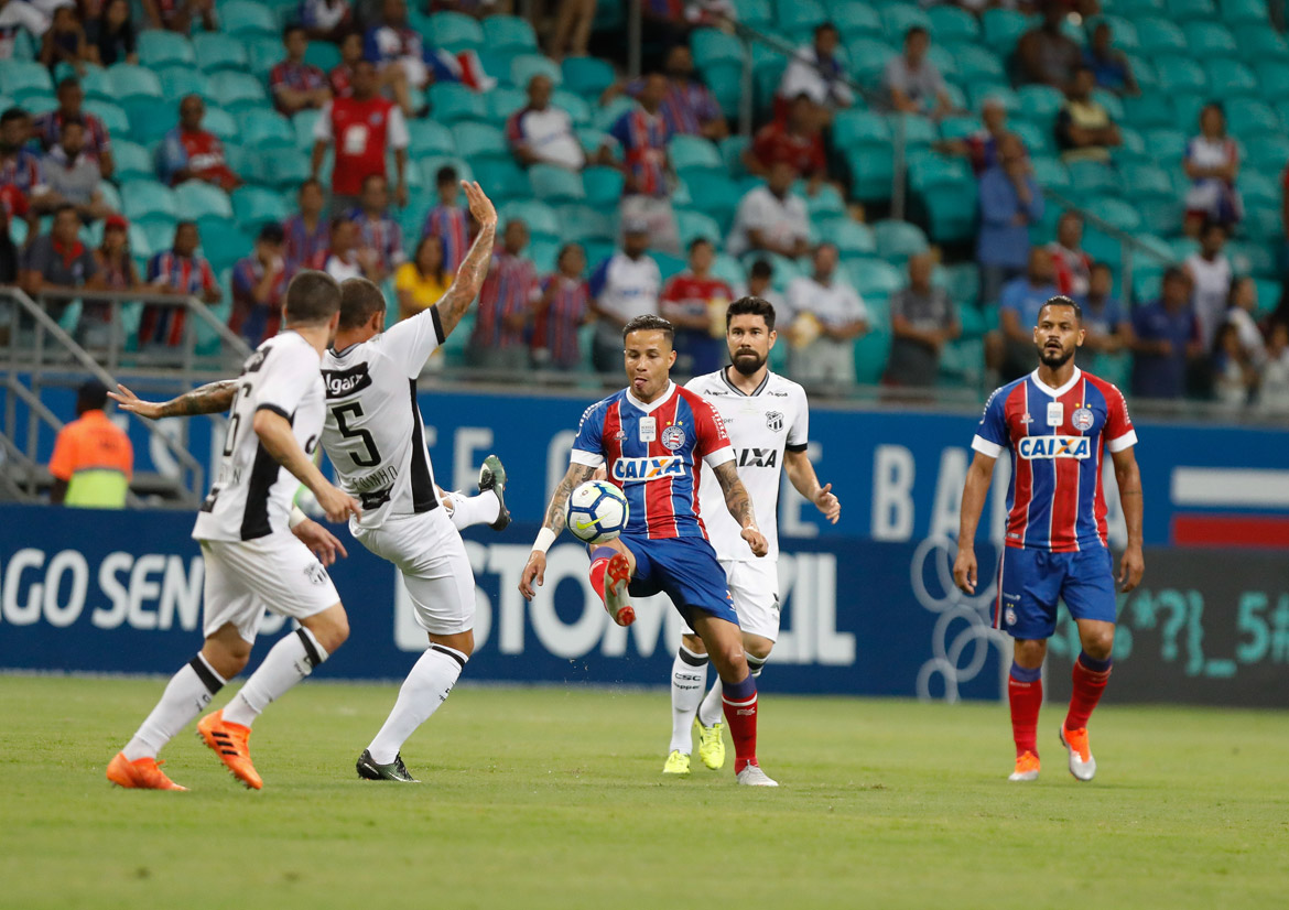 Com golaço no fim, Bahia bate Ceará de virada e mantém sonho da Libertadores