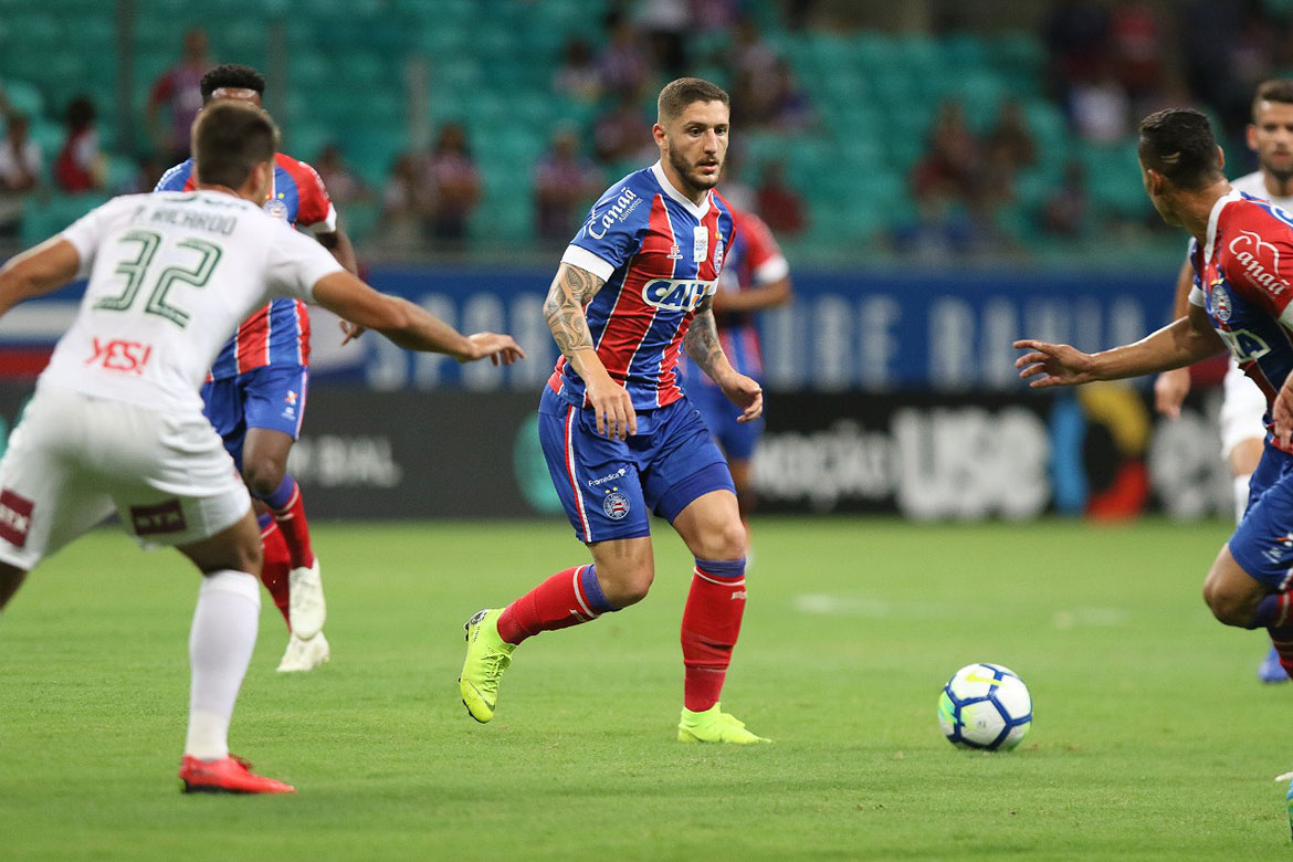 Bahia vence o Flu, garante permanência na elite e fica mais perto de vaga na Sula