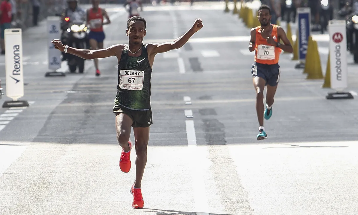 Bezabeh conquistou a vitória ao arrancar na subida da Avenida Brigadeiro Luís Antônio
