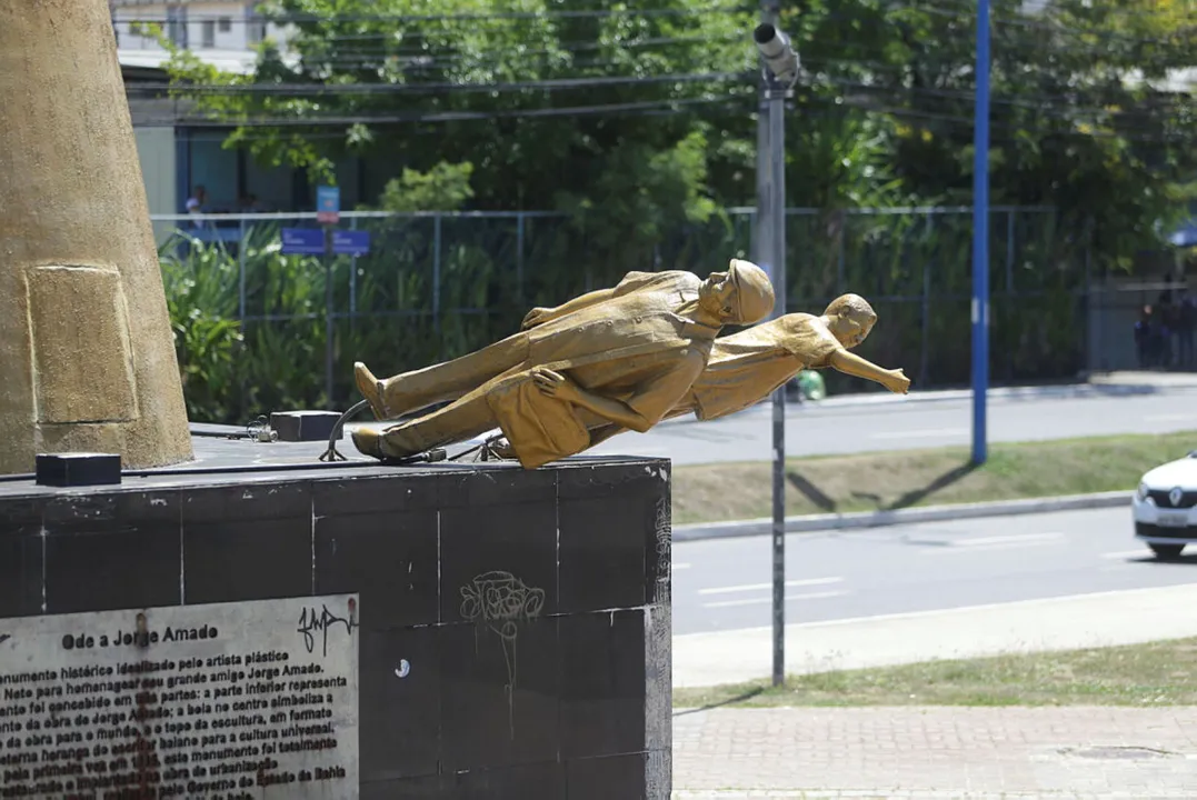 As obras de arte foram vandalizadas em 18 de novembro deste ano