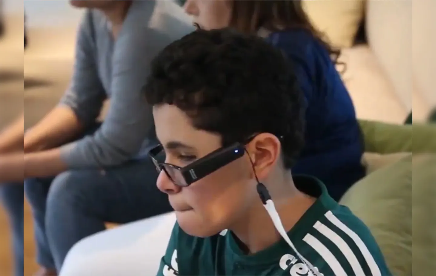 Nickollas emocionou os amantes do futebol em 2018 ao aparecer na arquibancada do Allianz Parque ao lado da sua mãe, que narrava o jogo