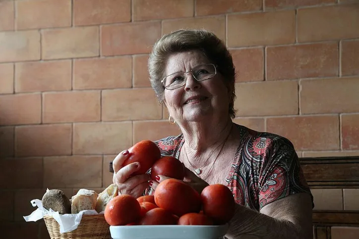 Ana Sciarretta Angelino chefia a cozinha do restaurante Bella Napoli