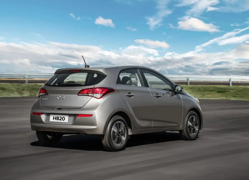 O HB20 é o segundo carro mais vendido do país pelo terceiro ano consecutiva