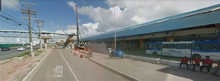 O acidente aconteceu nas proximidades da Estação Mussurunga, av Luís Viana, em Salvador