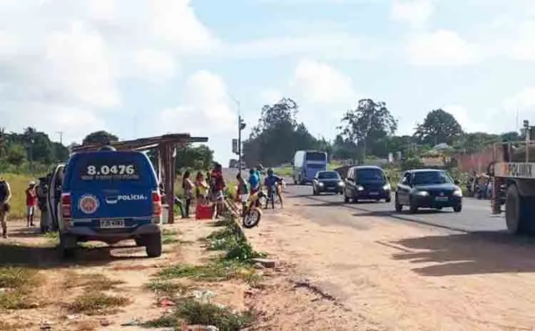 O crime ocorreu nas margens da BR-101, em Alagoinhas