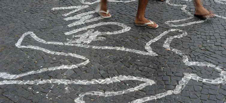 O Brasil bateu recorde em 2017 com 63.880 mortes violentas