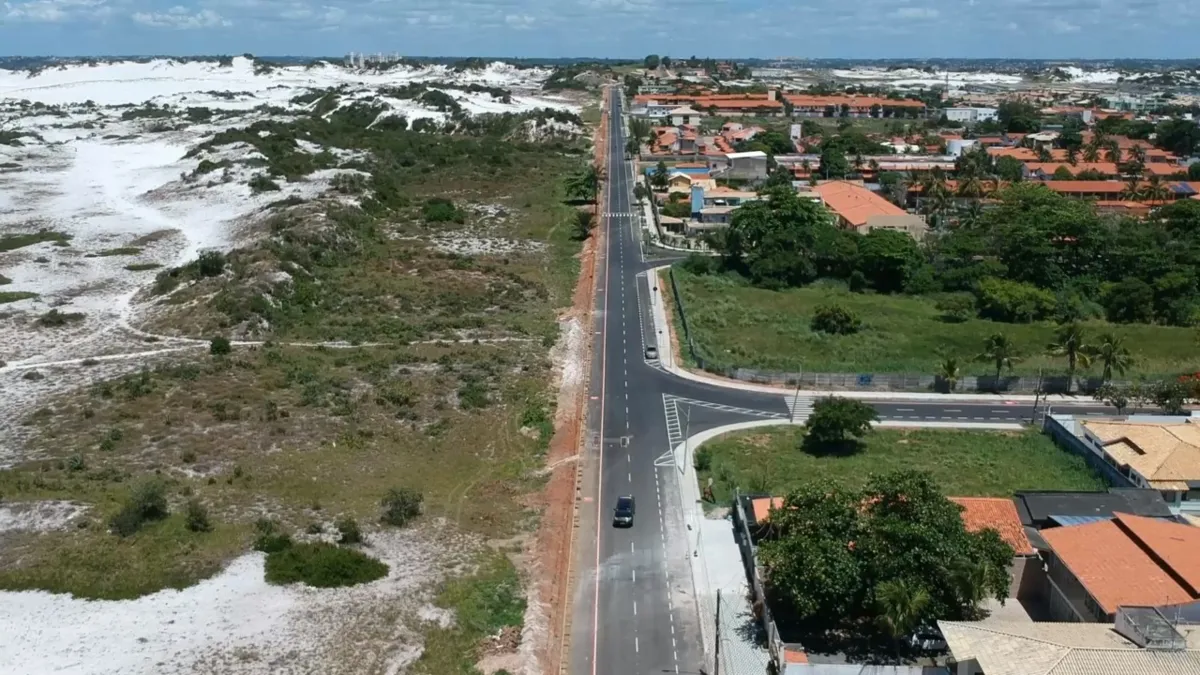 a nova Avenida Mãe Stella de Oxóssi, que vai ligar a Paralela ( Luiz Viana Filho) á orla de Stella Maris