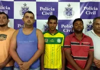 Cinco suspeitos de roubar carros são presos em Jequié