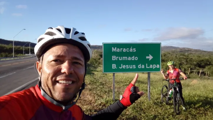 Imagem ilustrativa da imagem Grupo de amigos pedala de Amargosa a Bom Jesus da Lapa em ritmo de paixão e fé