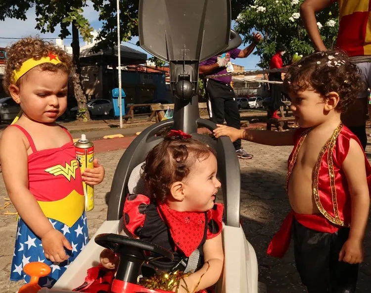 O bloco 'Fugi do berço, mamãe!' é uma das programações para o carnaval da criançada.