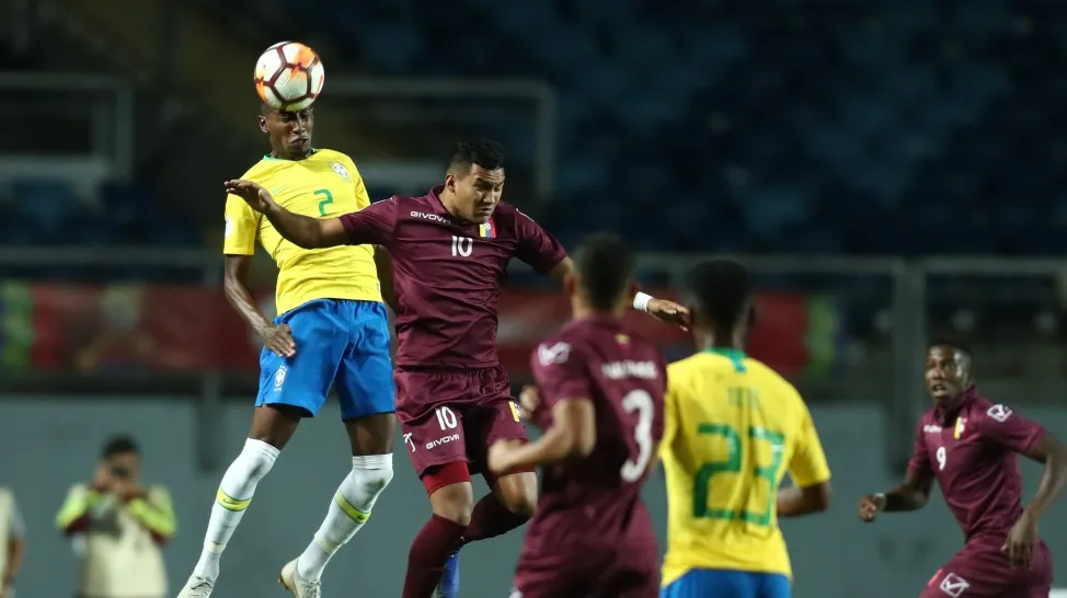 Foi a primeira derrota do Brasil para a Venezuela na categoria sub-20 na história