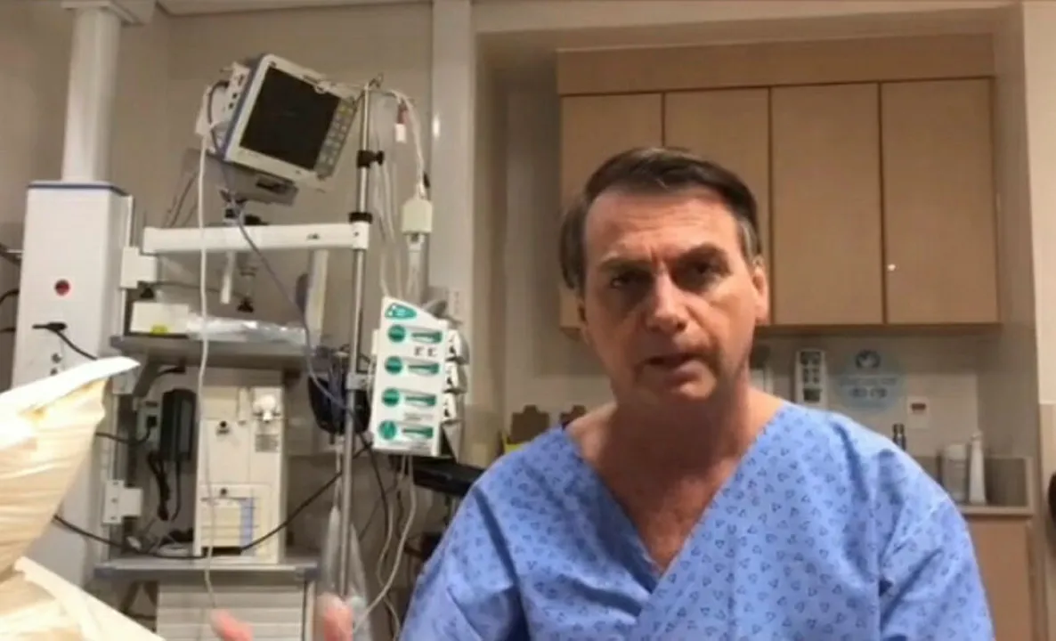 Bolsonaro está internado desde o dia 27 de janeiro